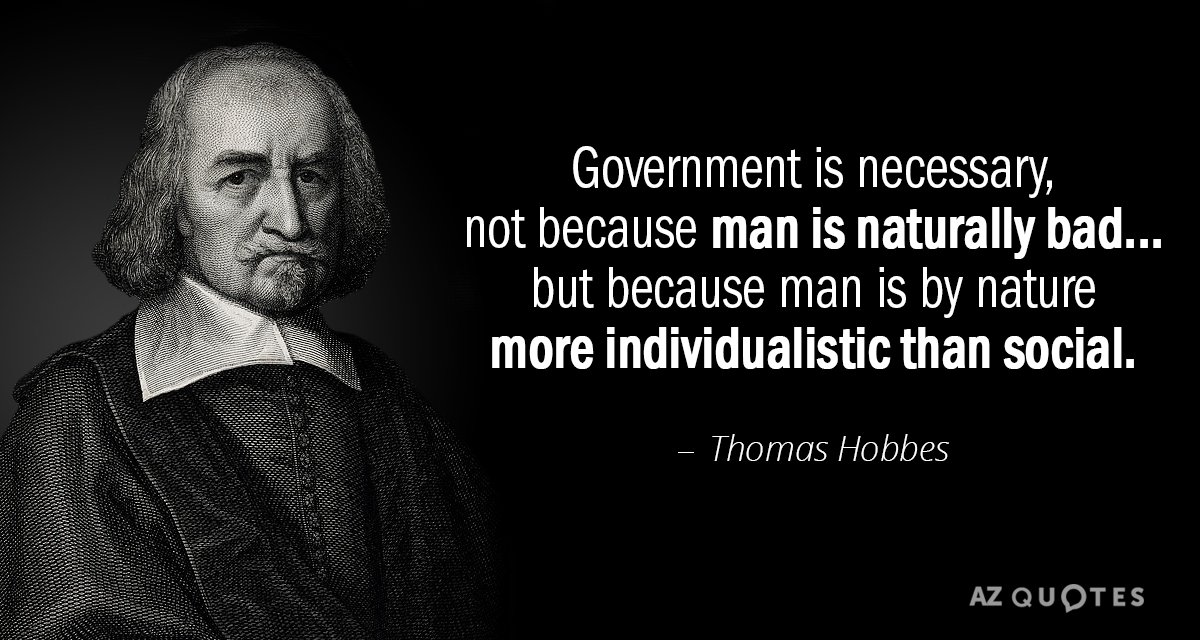 The State of Nature Thomas Hobbes of